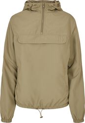Ladies’ recycled basic pull-over jacket, Urban Classics, Giacca a vento