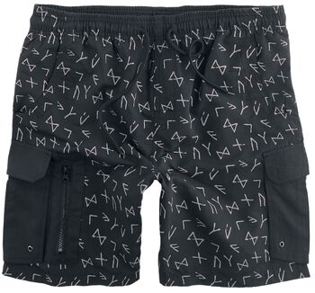 Swimshorts with Rune Pattern