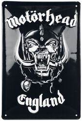 England, Motörhead, Targa di metallo