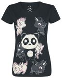 Panda, Unicorn, T-Shirt