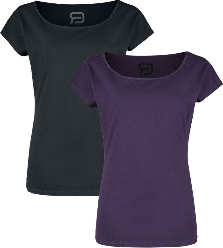 Double Pack of Crew-Neck T-Shirts