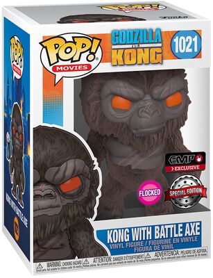 Kong with Battle Axe (Flocked) Vinyl Figure 1021