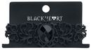 Black Filigree Bracelet, Blackheart, Braccialetto