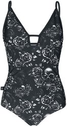 Skull and Roses Swimsuit