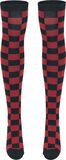 Ladies Checkerboard Overknee Socks, Urban Classics, Calze parigine
