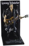 Lemmy Kilmister con chitarra con battipenna nero, Motörhead, Action Figure da collezione