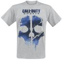Ghosts - Blue Skull, Call Of Duty, T-Shirt