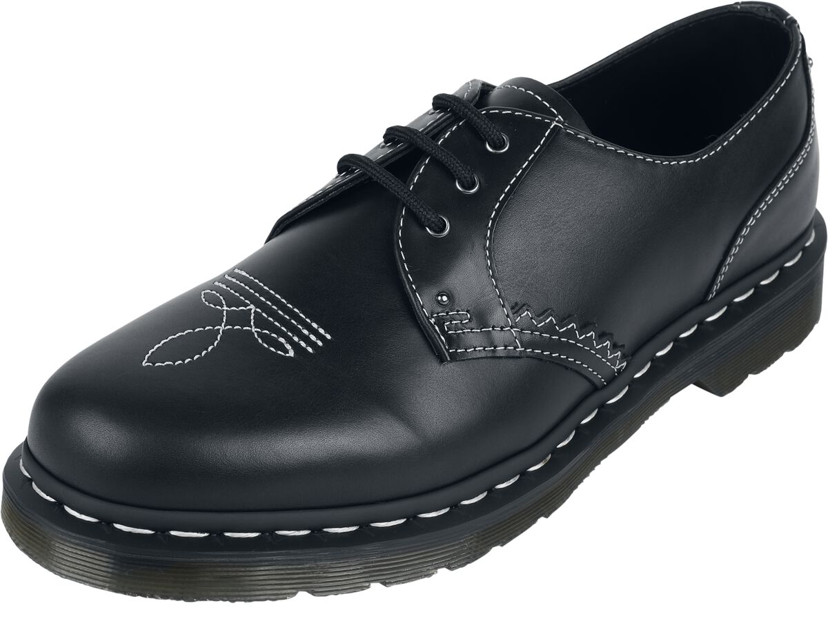 1461 GA Black Wanama Martens Scarpe stringate EMP