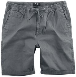 Grey Fabric Shorts
