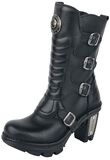 New Rock Black Trail Boots, Gothicana by EMP, Stivali