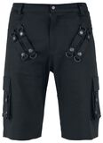 Strap Shorts, Gothicana by EMP, Shorts