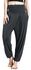 Sport and Yoga - Grey High-Waist Fabric Trousers