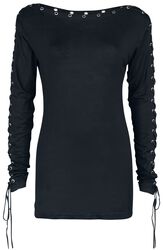 Here To Stay, Gothicana by EMP, Maglia Maniche Lunghe