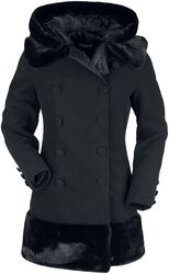 Jacket with plush, Gothicana by EMP, Giacca invernale
