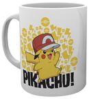 Ash Hat Pikachu, Pokemon, Tazza