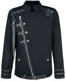 Multi Buckle Jacket, Gothicana by EMP, Giacca in stile uniforme