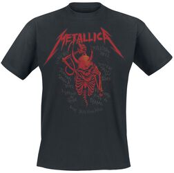 Skull Screaming Red 72 Seasons, Metallica, T-Shirt