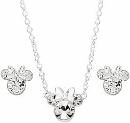 Minnie Mouse - Necklace and ear studs, Mickey Mouse, Collana