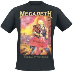Peace Sell Setlist Vintage, Megadeth, T-Shirt