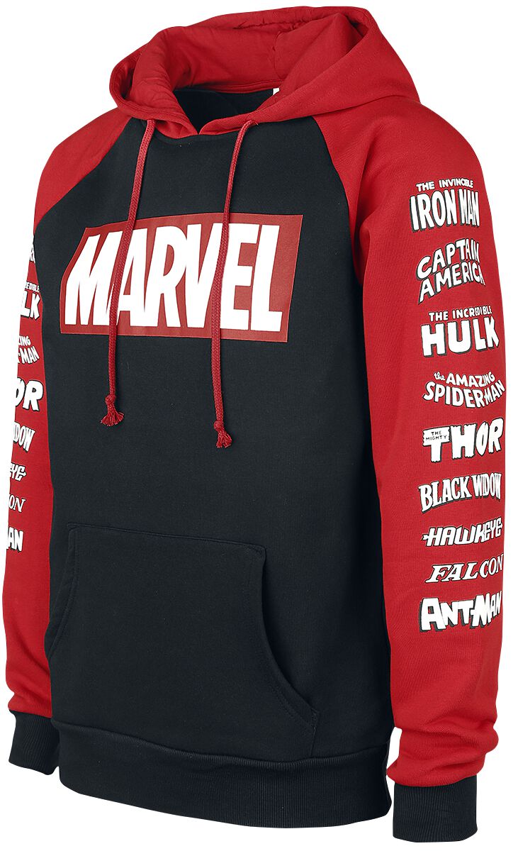 Logos Marvel Felpa con cappuccio EMP