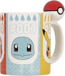 Pokeball - 3D mug, Pokémon, Tazza