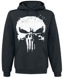 Sprayed Skull Logo, The Punisher, Felpa con cappuccio