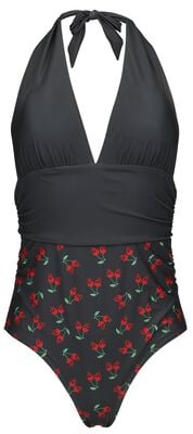 Monki - Costume da bagno mix and match marrone pitonato con allacciatura sul retro Monki - Costume da bagno mix and match marrone pitonato con allacciatura sul retro