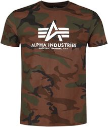 BASIC CAMO T-SHIRT, Alpha Industries, T-Shirt
