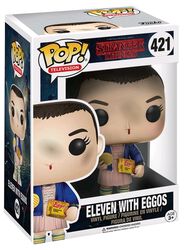 Eleven with Eggos (Chase Edition Possible) Vinyl Figure 421, Stranger Things, Funko Pop!