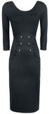 Rockabilly Dress, Black Premium by EMP, Abito media lunghezza