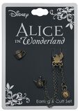 Tea Time, Alice in Wonderland, Orecchino con perno