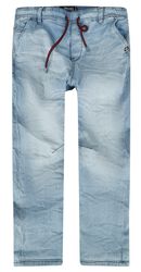 Mens Pull On Trousers, Sublevel, Jeans
