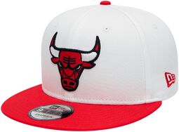 White Crown Patches 9FIFTY Chicago Bulls, New Era - NBA, Cappello
