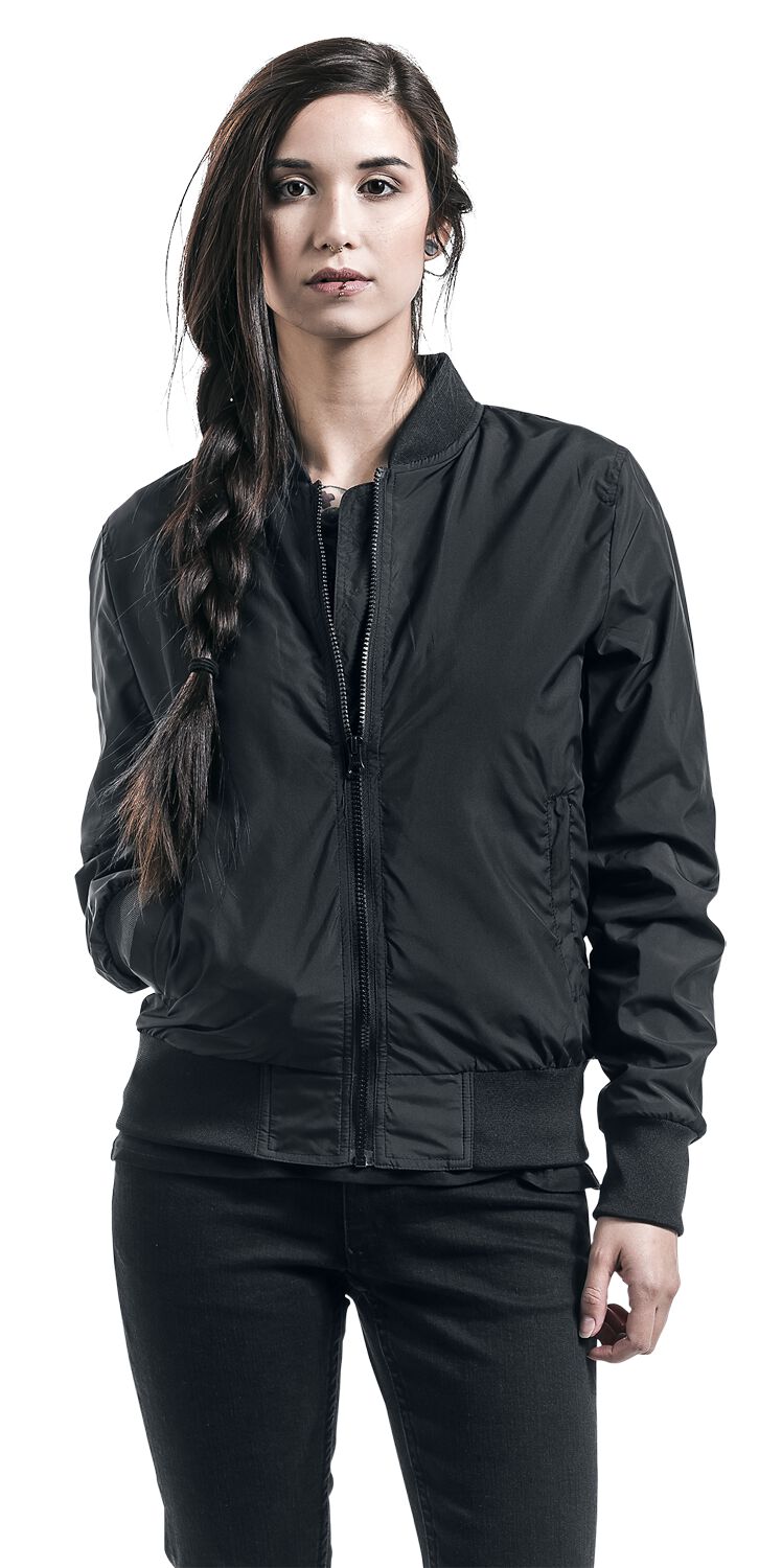 Guess HOODED WINDBRAKER - Giacca da mezza stagione - black/nero