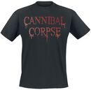 Dripping Logo, Cannibal Corpse, T-Shirt