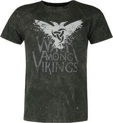 Vikings - Valhalla crow, Vikings, T-Shirt