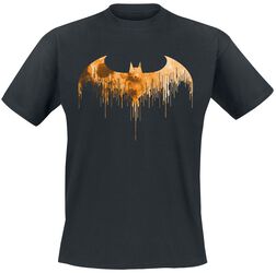 Dripped Logo, Batman, T-Shirt