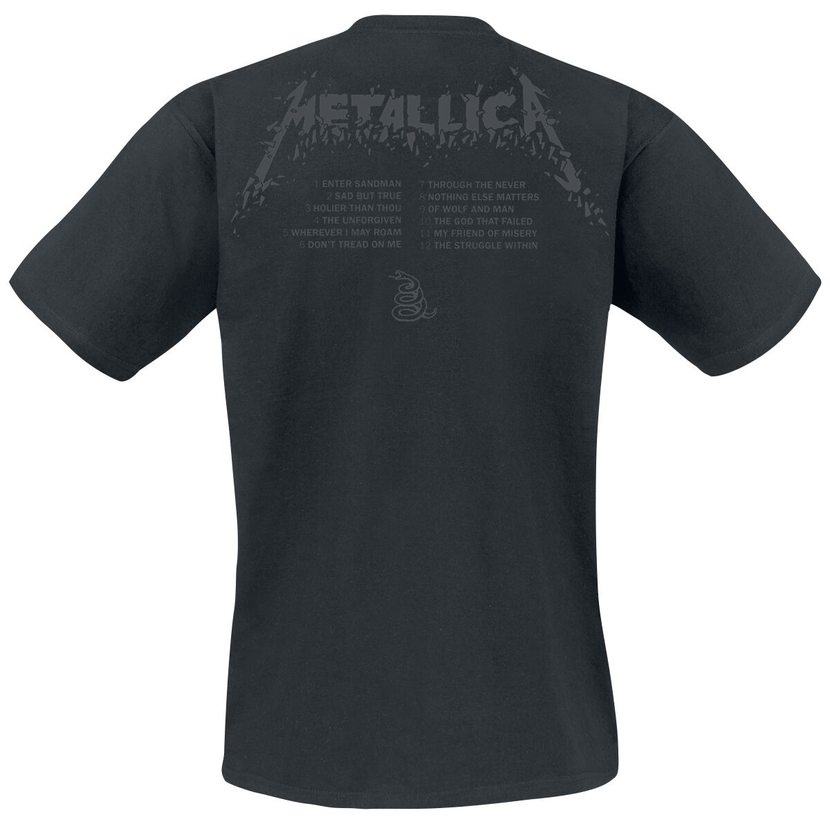 M Black Album Metallica T-Shirt EMP