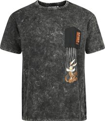 Pantaloni Pigiama Looney Tunes Taz - Uomo In Tessuto Morbido Con Stampa All-Over - Foto 5