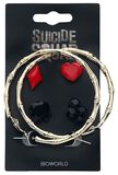 Harley Quinn, Suicide Squad, Set di orecchini