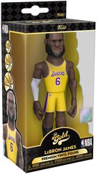 Los Angeles Lakers - Lebron James Gold Premium Vinyl Figure (Chase Edition Possible)