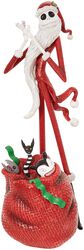 Jack in Santa costume, Nightmare Before Christmas, Action Figure da collezione