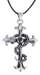 Serpent Cross Necklace, etNox, Collana