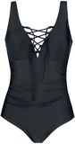 Swimsuit with Lacing, Black Premium by EMP, Costume da bagno