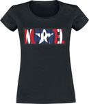 Marvel Logo, Captain America, T-Shirt