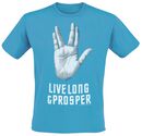 Live Long And Prosper, Star Trek, T-Shirt