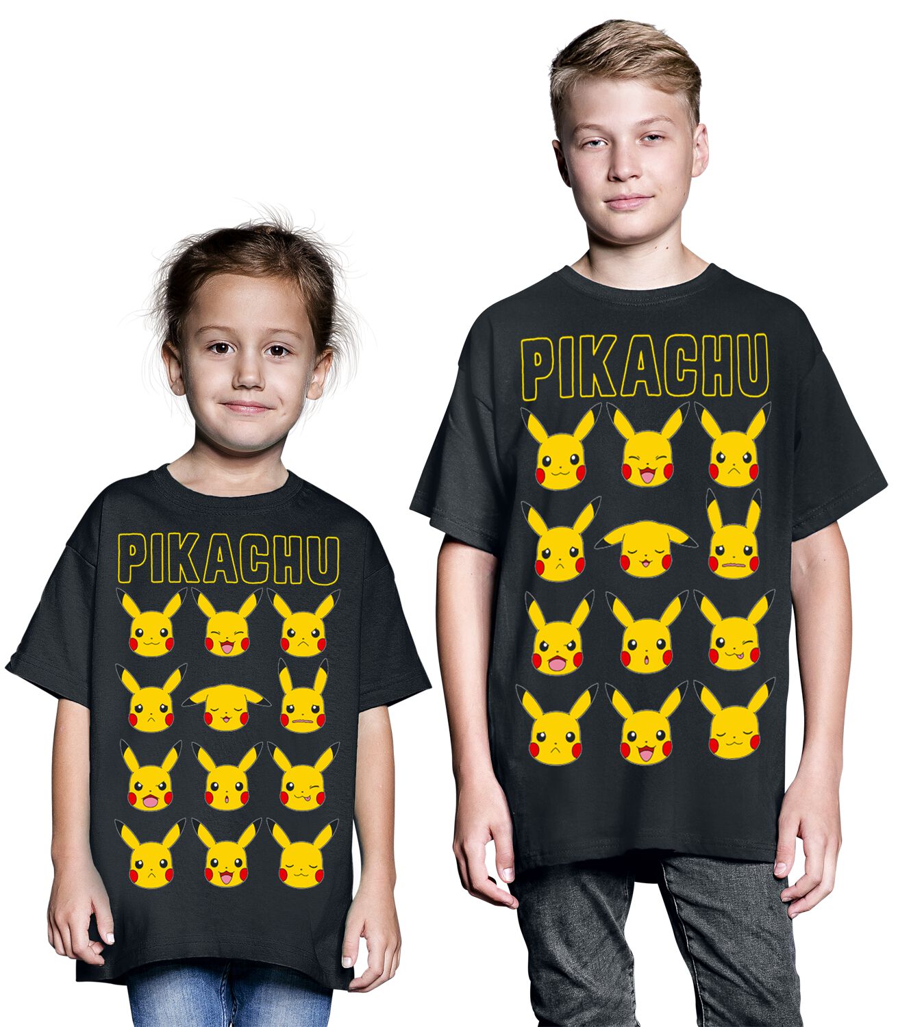 Maglietta Ufficiale Pokemon Con Pikachu - T-Shirt Per Bambini Divertente E Comoda - Foto 9