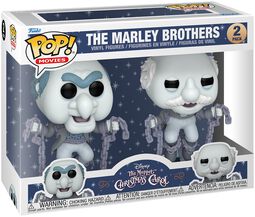 The Muppet Christmas Carol - The Marley Brothers pack of two vinyl figurines, Muppets, The, Funko Pop!