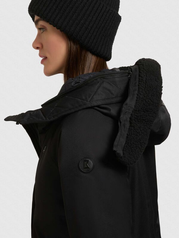 khujo RABB 2IN1 (REMOVABLE INSERT) - Cappotto invernale - moody plum