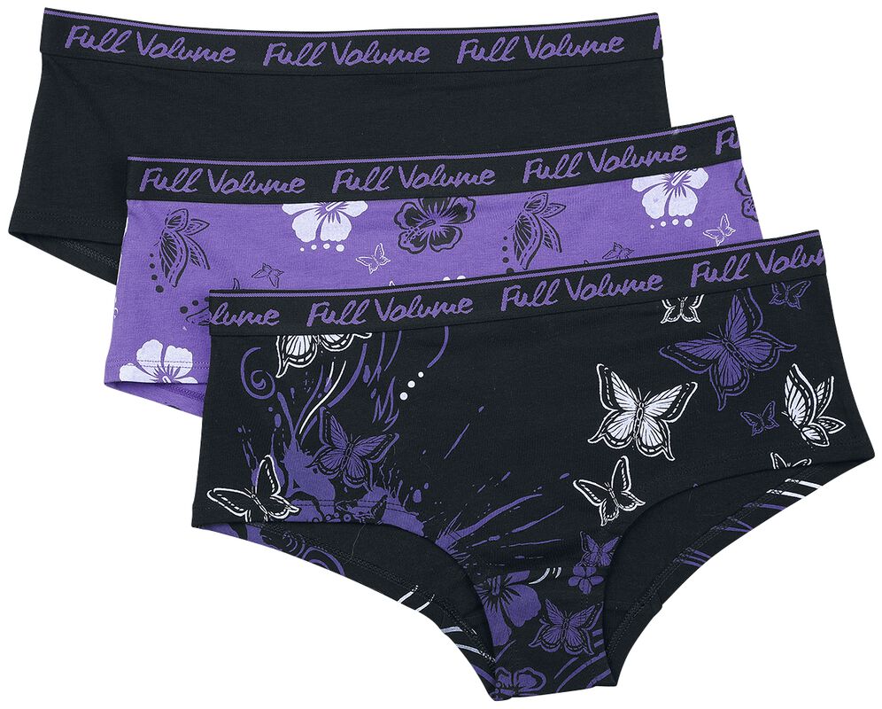 Panty Set with Flowers and Butterflies